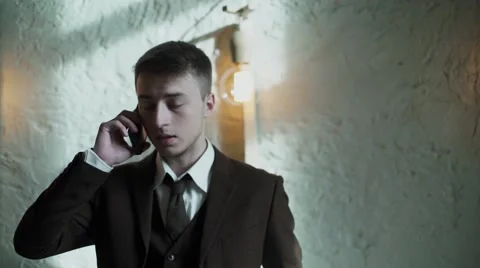 Bearded man with e-cigarette in the cafe vape vaping Stock Footage 56895981