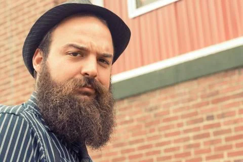 Bearded Man Stock Photos