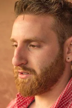 Bearded Man Stock Photos