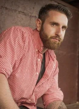 Bearded Man Stock Photos