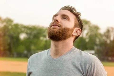 Bearded Man Stock Photos