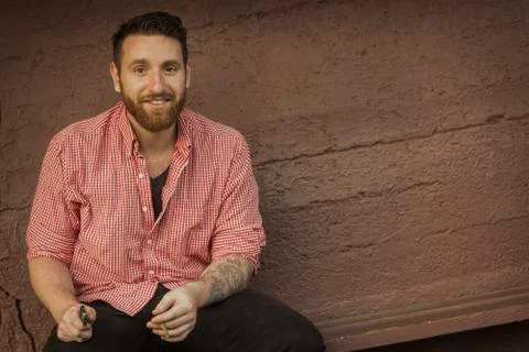 Bearded Man Stock Photos