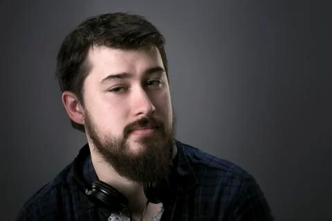 Bearded man Stock Photos