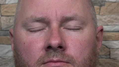 Bearded man portrait Stock Footage 171938567