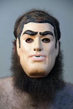 Bearded mask Stock Photos