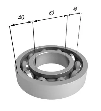 Bearing # 1 Stock Illustration