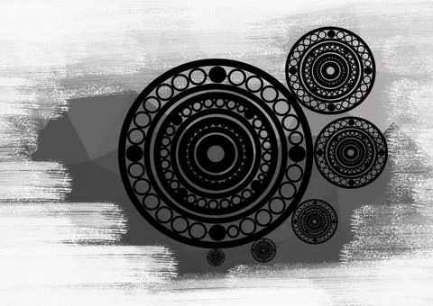Bearing art Stock Illustration