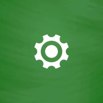 Bearing flat icon Stock Illustration