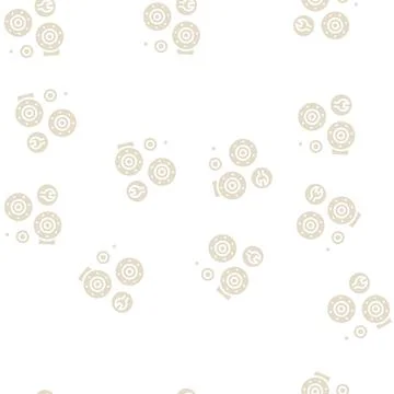 Bearing replacement color icon vector isolated illustration Stock Illustration