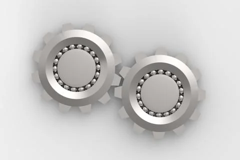 Bearings connection Stock Illustration