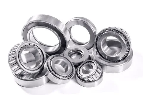 Bearings on a white background Stock-Fotos