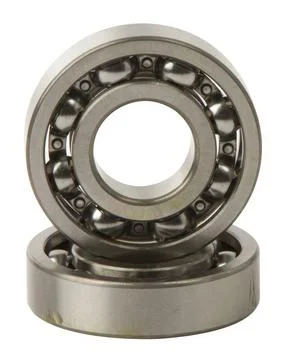 Bearings on White Background Stock Photos