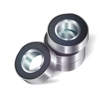 Bearings on the white background.Vector Ilustration. 스톡 일러스트