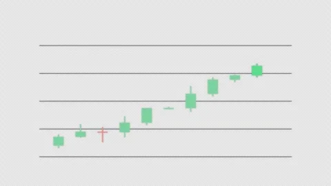 Bearish Engulfing Clean No Text Candlestick Pattern Chart Alpha 4K Stockbeeldmateriaal 339403037
