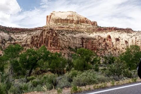 Bears Ears view from the window Fotos de archivo
