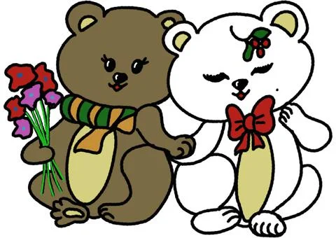 Bears  Stock Illustration