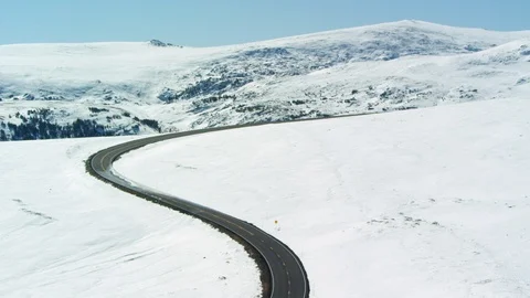 Beartooth Highway, Montana Stock-Footage 94585471