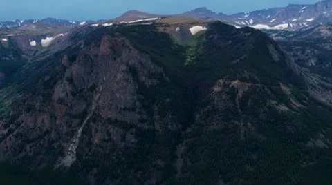 Beartooth Highway Panorama Video stock 8988073