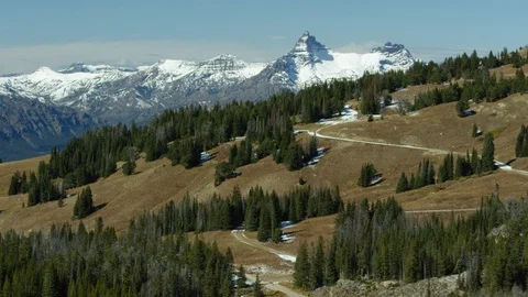 Beartooth Mountains, Wyoming Stockbeeldmateriaal 94594131