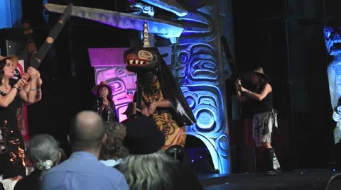 Beast dance first nations Stock Footage 67490730