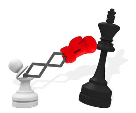 Beat the boss Stock Illustration