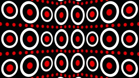 Beat Circles 4K VJ Loop 03 Stock Footage 59734611