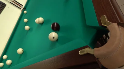 Beat jam over the ball and not hit in the pocket Stock Footage 61756570
