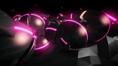 Beat The Pink Looping Animation Stock Footage 73610087