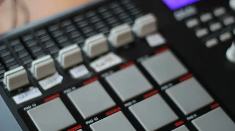 Beat Production Station Stock-Footage 34828841