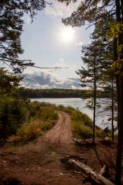 Off the beaten path Stock Photos