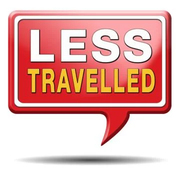 Off the beaten track Stock Illustration