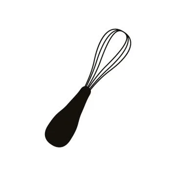 Beater cooking tool Stock Illustration