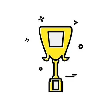 Beater icon design vector Stock Illustration