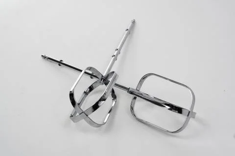 Beaters isolated over white 2 Stock Photos
