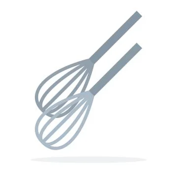 Beaters for the mixer vector flat isolated Stock Illustration