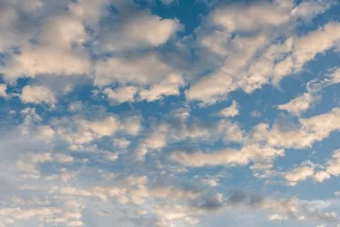 Beatiful blue sky with cloud Stock Photos