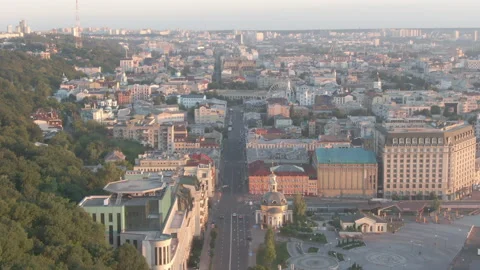 Beatiful kyiv podil Stock Footage 228227022