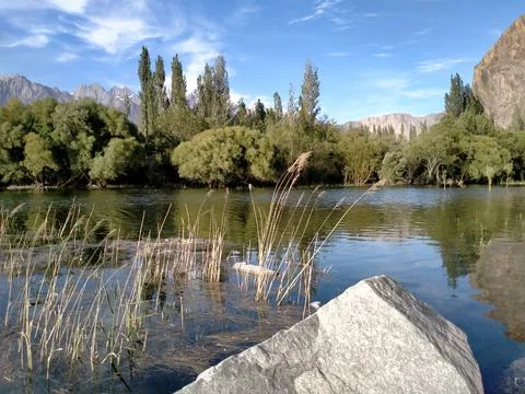 Beatiful lake Stock Photos