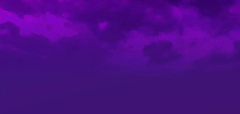 Beatiful Sky with Clouds Artistic Background. Craft Painting Landscape Stock Illustration