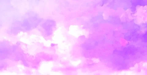 Beatiful Sky with Clouds Artistic Background. Cloudscape Painting Illustrazione stock