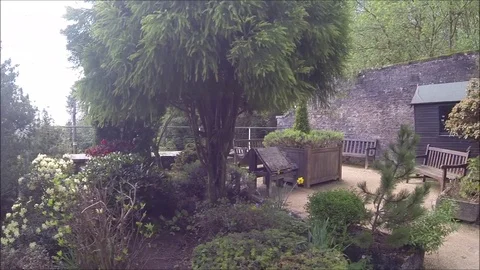 Beatiful, Spring Garden Video stock 107441008