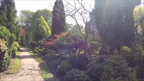 Beatiful, Spring Garden Video stock 107441742