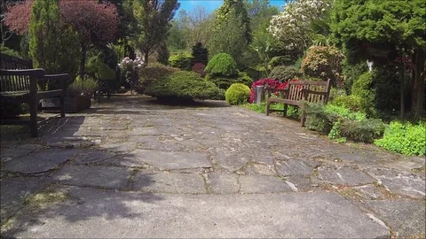 Beatiful, Spring Garden Video stock 107442716