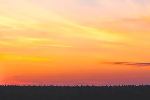 Beatiful sunset Stock Photos