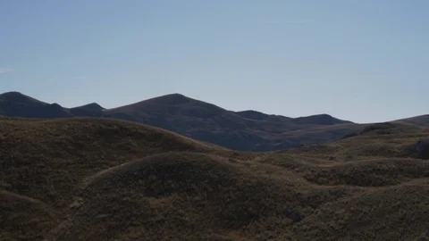 Beatiful velvet mountains, horizont view Stock Footage 123227488