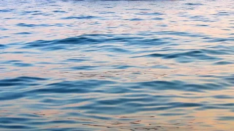 Beatiful wavy sea surface Stock Footage 136032000