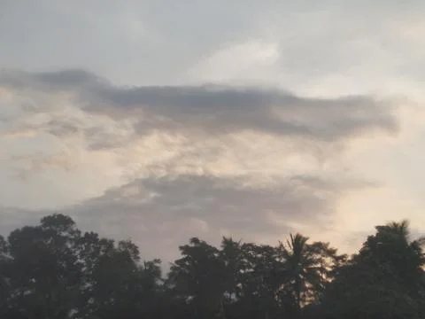 A beatiful wind in the evening Stock Photos