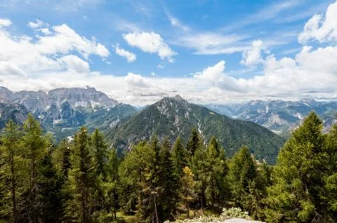 Beatifull mountain panorama. Foto stock