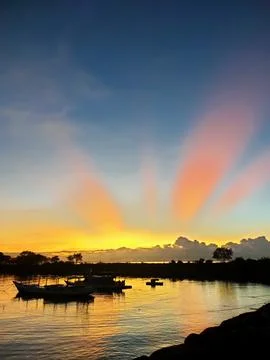 Beatifull sunset Stock Photos