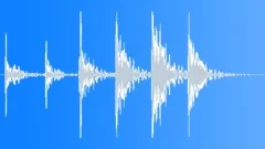 Beating against window glass with hands - open palm hits, strong, not knocking Sound Effect
